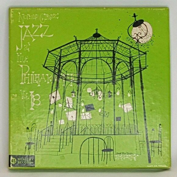 Jazz at the Philharmonic Vol 13 Lester Young Charlie Parker Red Vinyl Record Set - Picture 1 of 10